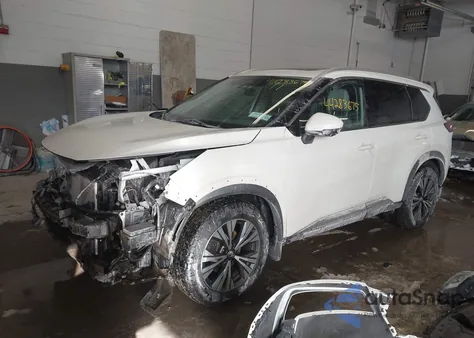 2021 Nissan Rogue Sl Intelligent Awd из США, поврежденный, VIN JN8AT3CB3MW221528